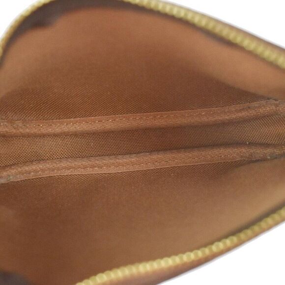 LOUIS VUITTON Mini Pochette Accessoires Hand Bag Monogram Leather - Picture 9 of 13